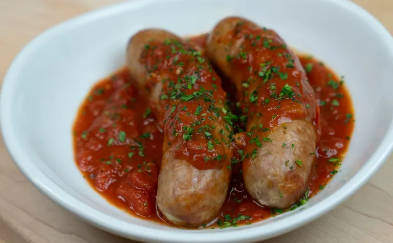 Side of Italian Sausage — Side of Italian Sausage (2) served with homemade marinara.