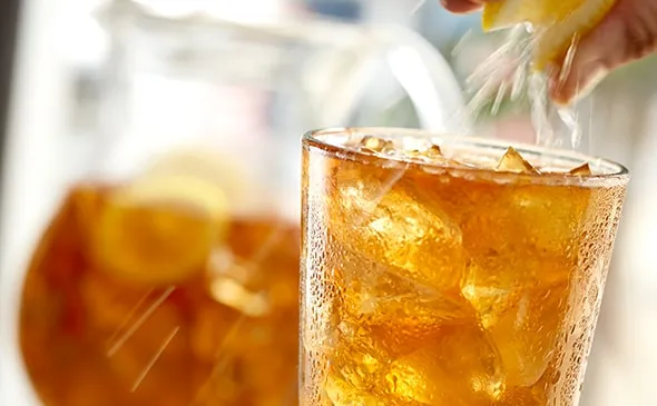 Fresh Brewed Sweet Iced Tea — Get an ice-cold glass of refreshing sweet tea, freshly brewed at Olive Garden Restaurants.