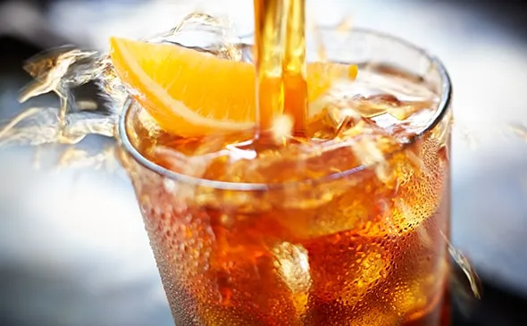 Bellini Peach-Raspberry Iced Tea — Bellini Peach-Raspberry Iced Tea