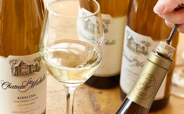 Riesling Chateau Ste. Michelle — Enjoy a glass of Chateau Ste. Michelle Reisling to accompany your Italian meal. Chateua…