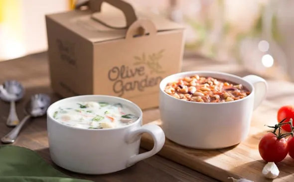 Homemade Soups (Serves 6) — Try any one of our four soups made from scratch: Chicken & Gnocchi, Pasta e Fagioli, Minestrone…