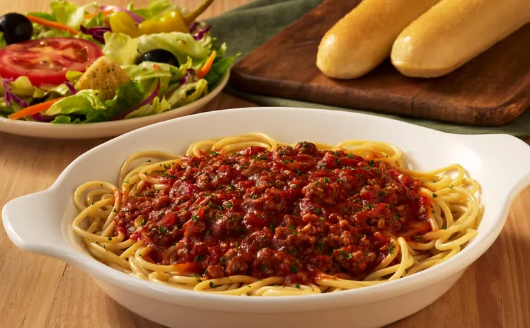 Spaghetti — Available weekdays, 11am-3pm. Order the Spaghetti with Marinara or Meat Sauce which is prepared fresh daily…