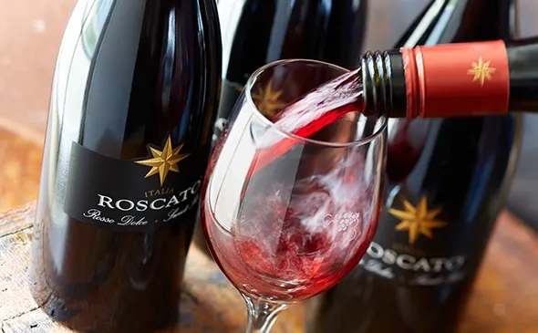 Sweet Red Roscato Rosso Dolce — Moscato Rosso Dolce is a delicately sweet Moscato wine from the Northern region of Italy…