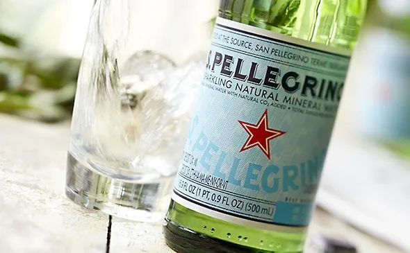 San Pellegrino Sparkling (1 liter bottle) — Liter