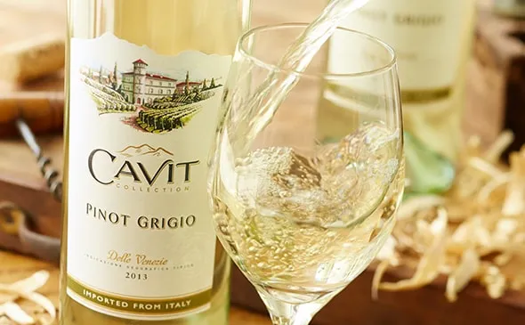Pinot Grigio Cavit — Light, crisp and dry, Cavit Pinot Grigio is the go-to wine for Pinot Grigio lovers! Enjoy a glass at…